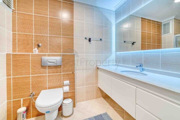 Квартира 2+1 в 50 метрах от пляжа Клеопатра