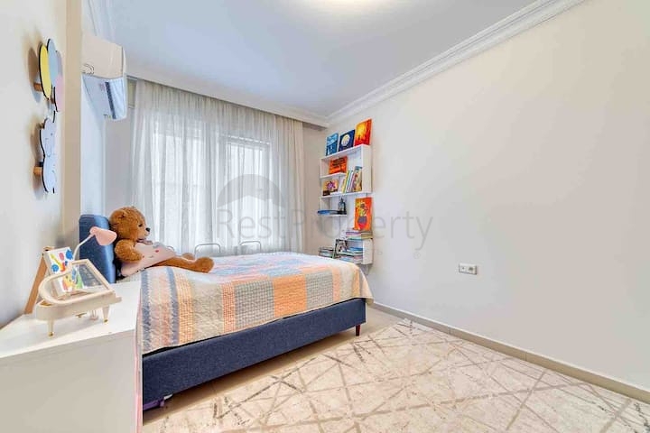 Квартира 2+1 в 50 метрах от пляжа Клеопатра