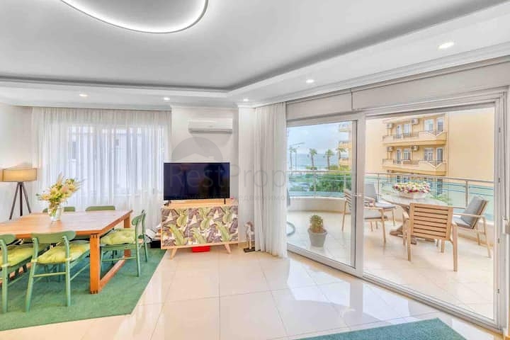 Квартира 2+1 в 50 метрах от пляжа Клеопатра