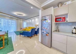 Квартира 2+1 в 50 метрах от пляжа Клеопатра