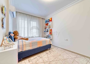 Квартира 2+1 в 50 метрах от пляжа Клеопатра