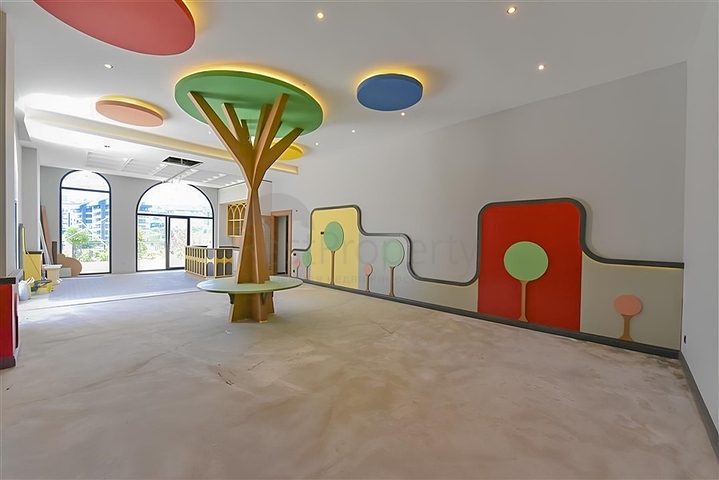 Светлая и просторная квартира в современном жилом комплексе в районе Оба