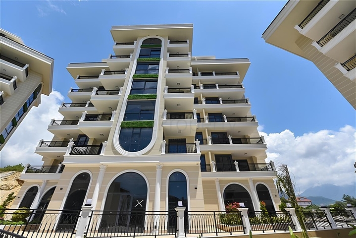 Светлая и просторная квартира в современном жилом комплексе в районе Оба