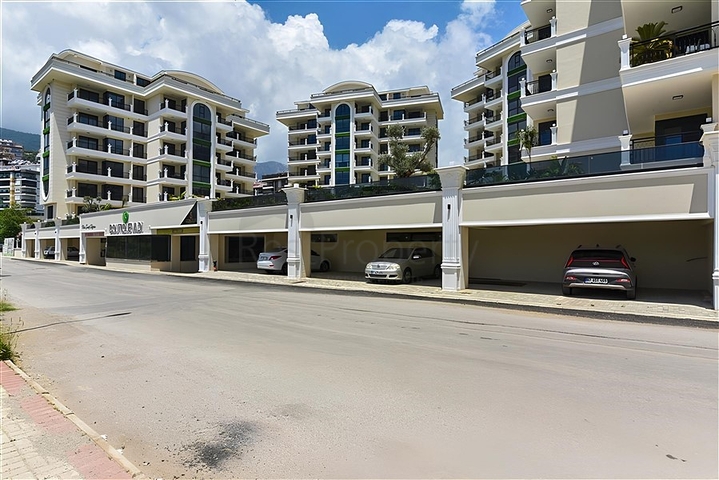 Светлая и просторная квартира в современном жилом комплексе в районе Оба