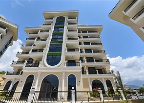 Светлая и просторная квартира в современном жилом комплексе в районе Оба