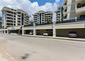 Светлая и просторная квартира в современном жилом комплексе в районе Оба