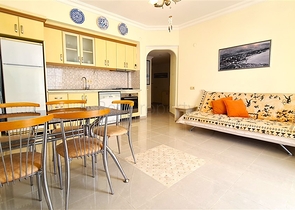 Квартира 1+1 большой площади в центре Алании