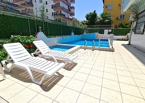 Квартира 1+1 большой площади в центре Алании