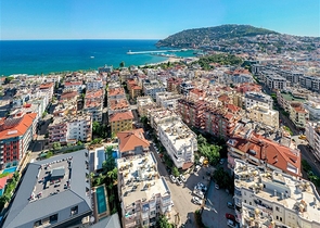 Квартира 1+1 большой площади в центре Алании