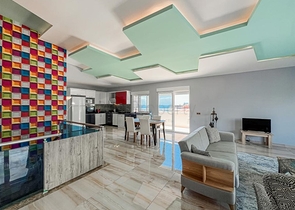 Пентхаус 3+1 с видом на море