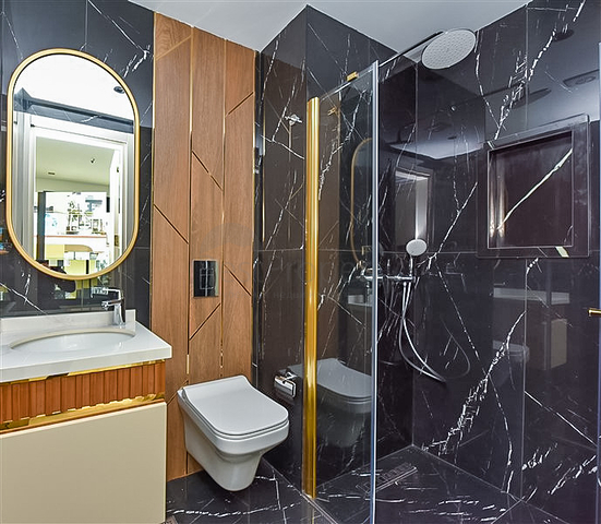 Квартира 2+1 в комплексе премиум класса в центре Алании 