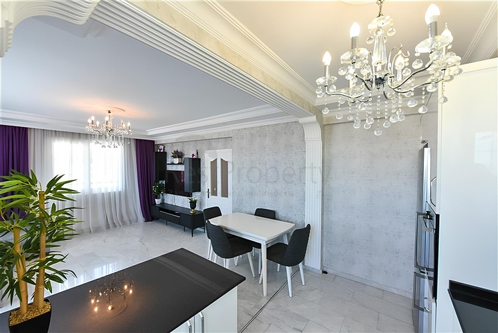 Меблированная квартира с планировкой 2+1 в районе Джикджилли