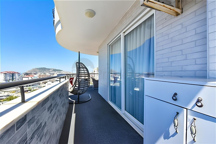 Меблированная квартира с планировкой 2+1 в районе Джикджилли