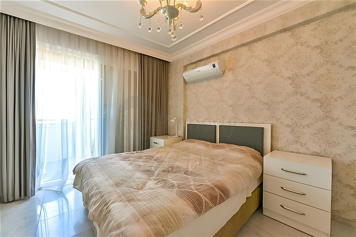 Меблированная квартира с планировкой 2+1 в районе Джикджилли