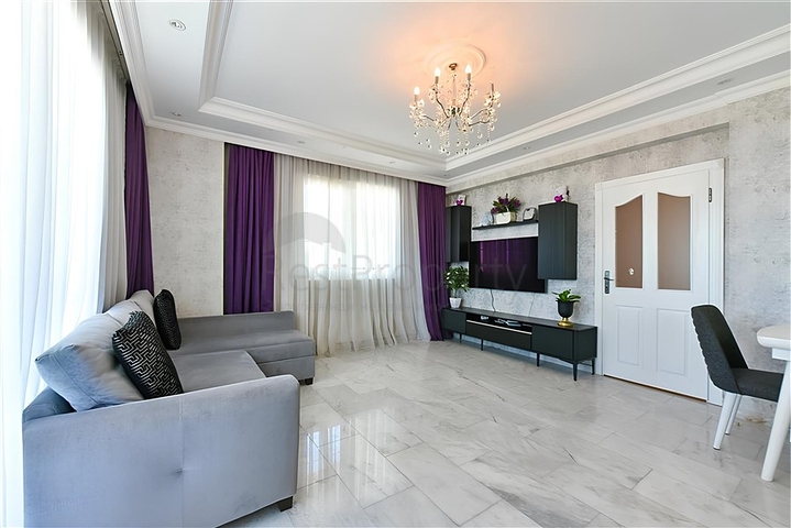 Меблированная квартира с планировкой 2+1 в районе Джикджилли