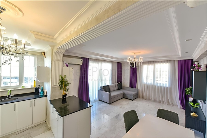 Меблированная квартира с планировкой 2+1 в районе Джикджилли