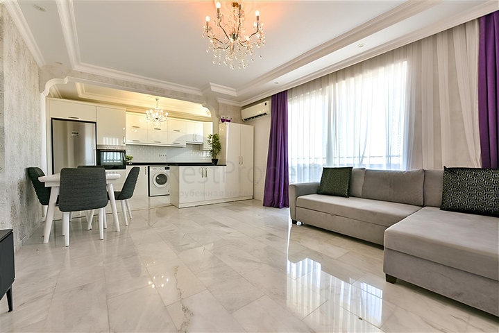 Меблированная квартира с планировкой 2+1 в районе Джикджилли