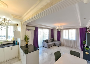 Меблированная квартира с планировкой 2+1 в районе Джикджилли