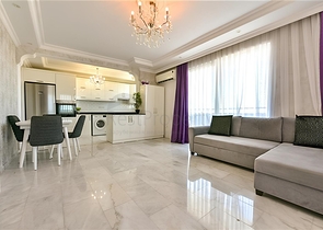 Меблированная квартира с планировкой 2+1 в районе Джикджилли