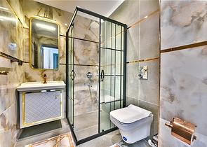 Вилла с видом на Средиземное море и Аланийскую крепость