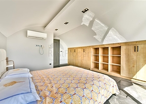 Вилла с видом на Средиземное море и Аланийскую крепость