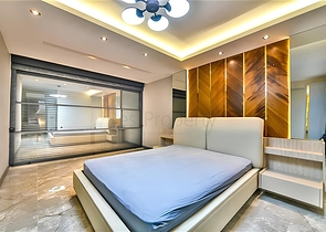 Вилла с видом на Средиземное море и Аланийскую крепость