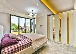 Вилла с видом на Средиземное море и Аланийскую крепость