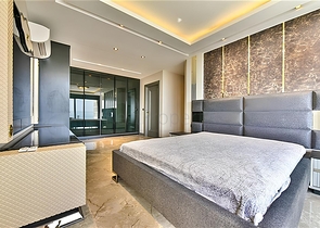 Вилла с видом на Средиземное море и Аланийскую крепость