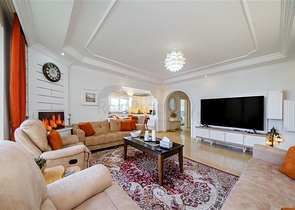 Меблированная вилла планировкой 4+1 в районе Каргыджак