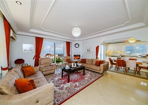 Меблированная вилла планировкой 4+1 в районе Каргыджак