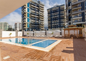 Квартира 2+1 в 500 м от моря в районе Махмутлар