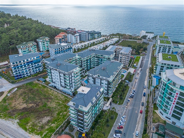 Квартира 1+1 в районе Каргыджак всего в 200 м от моря 