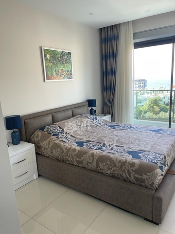 Квартира 1+1 в районе Каргыджак всего в 200 м от моря 