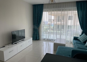 Квартира 1+1 в районе Каргыджак всего в 200 м от моря 