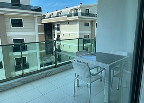 Квартира 1+1 в районе Каргыджак всего в 200 м от моря 