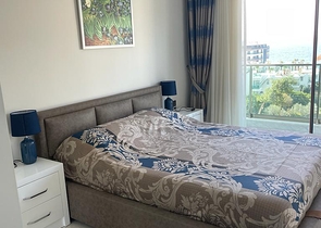 Квартира 1+1 в районе Каргыджак всего в 200 м от моря 