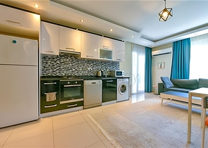 Квартира 1+1 в районе Тосмур