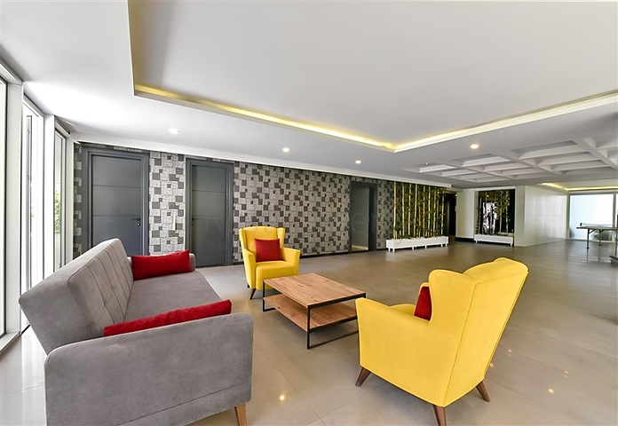 Квартира 2+1 с отдельной кухней в 50 метрах от моря в центре Алании