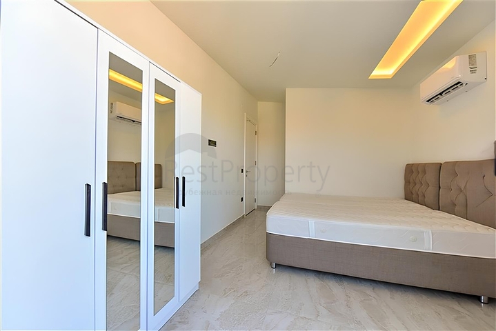 Пентхаус 2+1 в новом комплексе в районе Оба в 350 м от моря