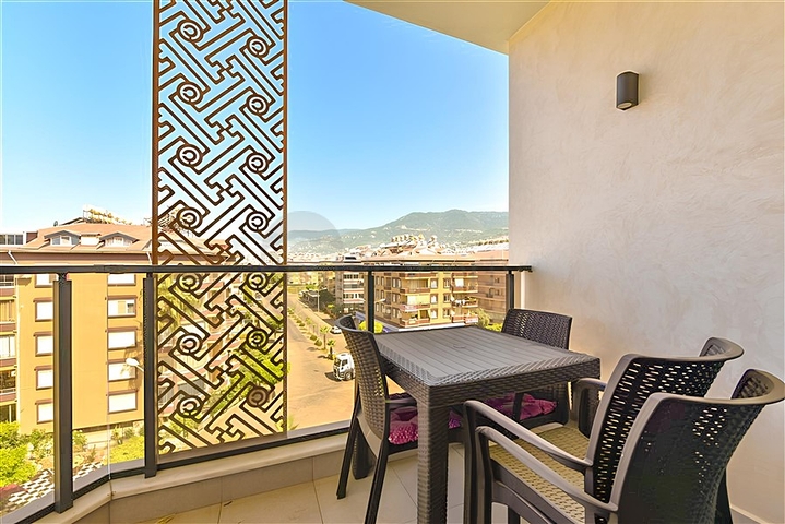 Пентхаус 2+1 в новом комплексе в районе Оба в 350 м от моря