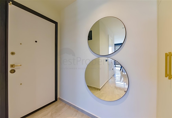 Пентхаус 2+1 в новом комплексе в районе Оба в 350 м от моря