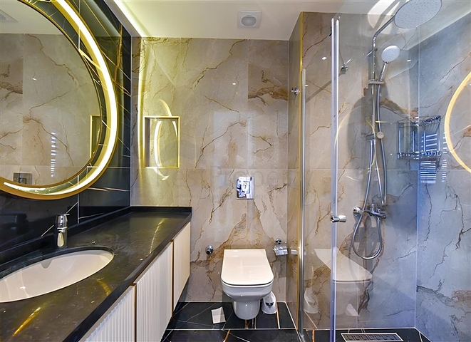 Пентхаус 2+1 в новом комплексе в районе Оба в 350 м от моря