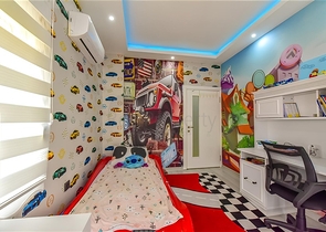 Просторная вилла в Махмутларе- идеальный выбор для большой семьи