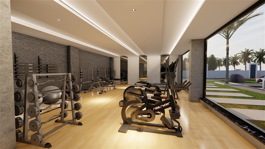 Квартира планировкой 1+1 в новом комплексе в районе Оба