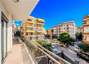 Двухкомнатная квартира в новом комплексе в центре Алании