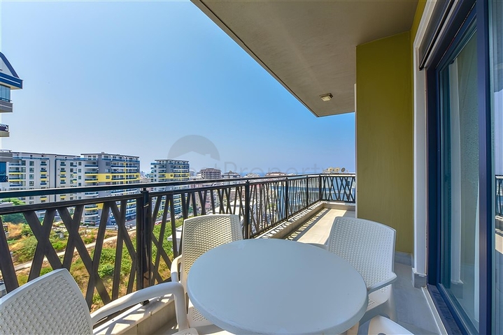 Квартира планировкой 1+1 в районе Махмутлар