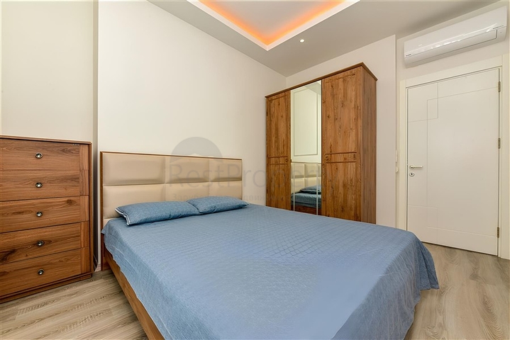 Квартира планировкой 1+1 в районе Махмутлар