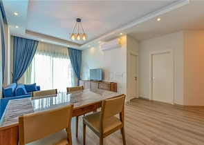 Квартира планировкой 1+1 в районе Махмутлар