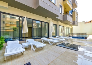 Квартира 1+1 в районе Махмутлар в 600 м от моря