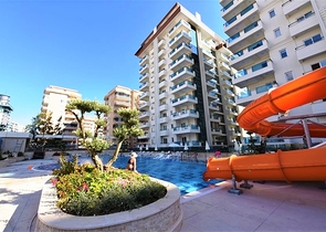 Двухкомнатная квартира в районе Махмутлар